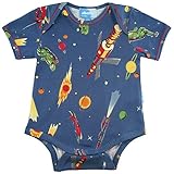 Albetta（アルベッタ） 半袖ボディ Space プリント【CBV93534】 (70-80cm(3-6ヶ月))