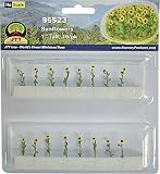 JTT95523 ひまわり HOスケール(16本セット) レイアウトアクセサリー