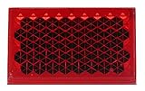 WAKI 反射リフレクター Re-40レッド 40X25mm 角型 Z-056