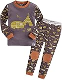 [Vaenait Baby]キッズ子供ベビー服綿100％ルームウェア長袖パジャマ寝間着上下セット Camping Tour XS