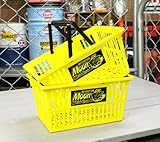 ムーンアイズ（MOONEYES） ショッピングバスケット イエロー サイズS ２個セット＿SB-MG672YE2P-MON