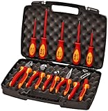 Knipex 989830US 10 -Piece Insulated Industrial Tool Set [並行輸入品]