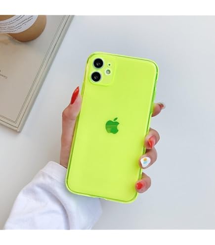 Amazon.co.jp: ネオン蛍光耐衝撃ケース iPhone 15 14 13 12 11 Pro Max