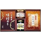 ≪内祝い 引き出物 お祝い お返し 快気祝い 御礼 引越し ご挨拶 海苔 乾物 お茶漬け 人気のギフトセット≫　大森屋＆和風珍味詰合せギフト 【包装・のし・印字無料】