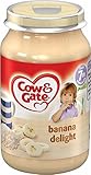 Cow & Gate Baby Balance Banana Delight 7mth+ (200g) 牛とゲートベビーバランスバナナ喜び7Mth + （ 200グラム）