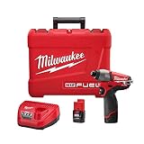 Milwaukee 2453-22 M12 Fuel 1/4 Hex Impact Driver with 2 Batteries [並行輸入品]