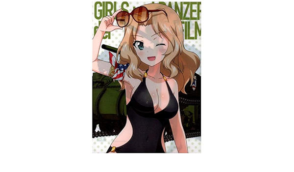 Amazon クリアファイル ガールズ パンツァー 戦車道大作戦 ケイ 水着 アニメ 萌えグッズ 通販
