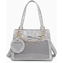 ☆1点限り☆ 呜咚小铺 缶バッジケース付き大理石風痛バッグ 透明 グレー 454 Amazon.co.jp: 【呜咚小铺】缶バッジケース付き大理石風痛バッグ