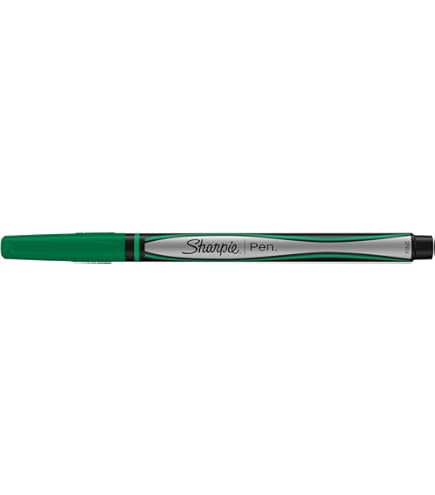 Pentel S520-D Sign Pen Fibre Tip Pens 0.8mm Green, Box 12 - View #8