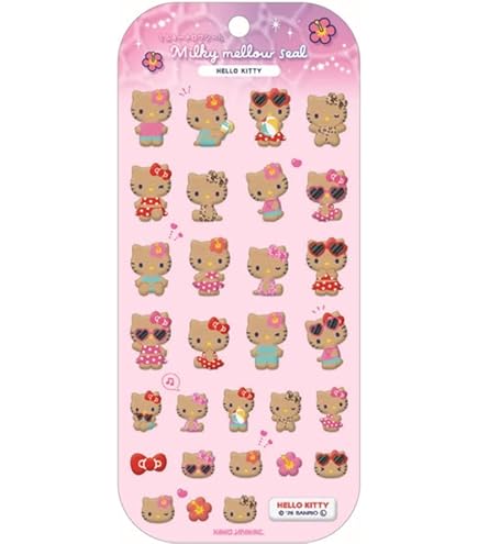 ✳️はるちゃん商品♡ Amazon | クラックス 日焼け ハローキティ カット ピースシール 133256