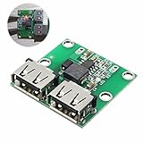 ILS - 3 pieces Dual USB Output 6-24V To 5.2V 3A DC-DC Step Down Power Charger Module Converter