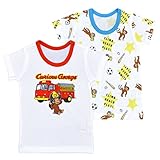 アスナロ（トップス 半袖tシャツ） Curious George おさるのジョージ Ｔシャツ 2枚組 ベビー 男の子80 おさるのジョージ