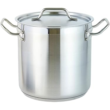 Silver Arrow 寸胴鍋 18-8 ステンレス鋼 蓋付き　染色 Amazon｜ベストコ(Bestco) 寸胴鍋 サテン 28cm エコーズ 軽い