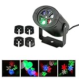 Ruanyi IP65防水3W Snowflakeクリスマスプロジェクターライトホームガーデン風景屋外照明LEDプロジェクションライト（1PCS） ( Size : EU Plug )