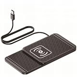 LTG ワイヤレス充電器 車載 置き型 Type-C USB-A NEK 最大20W 充電器 スマホ ホルダー サイズ調整可能 滑り止め 1M PD充電 Qi規格 7986757 (USB-A(1m))