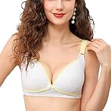 GETS(ゲッツ) 授乳ブラ マタニティブラジャー 妊娠授乳ブラジャー 授乳ブラジャー マタニティブラス マタニティブラ 授乳対応ブラ ホック式 前開き ノンワイヤー 産前産後兼用 ハーフトップ (7