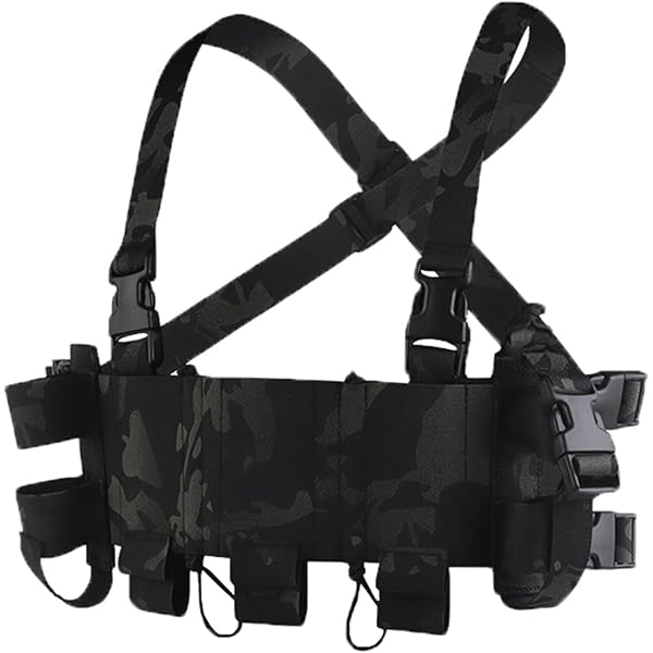 チェストハーネス パネル モール チェストリグ 調節可能なベルト