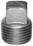 Anvil 8700159307, Malleable Iron Pipe Fitting, Square Head Plug, 3/4" NPT Male, Black Finish [並行輸入品]