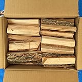 ミニ楢薪細割り長さ15ｃｍでアウトドア用コンパクト薪ストーブに最適 80サイズの段ボール箱詰め