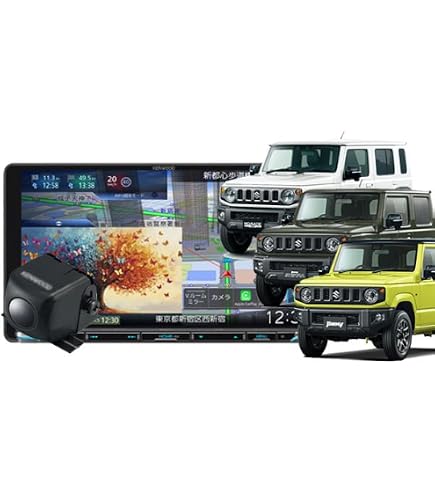 Amazon.co.jp: ケンウッド9V型彩速ナビMDV-M908HDL+TBX-S002ジムニー