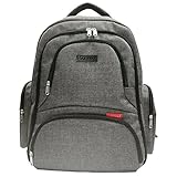 Sanreal おむつバッグバックパックベビーカーストラップ、変更パッド防水オックスフォードファブリックママバッグ