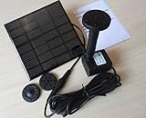【sunny】 ソーラー パネル 発電 噴水 池でも使える ソーラー 池 ポンプ 家庭 用 ポンプ 庭園 観賞 池 ポンプ SNS-h4009