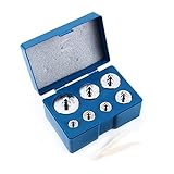 分銅 はかり 分銅セット 500g(10g/20g/20g/50g/100g/100g/200g) 測定器 天秤 秤用 力学実験 定量 M2級