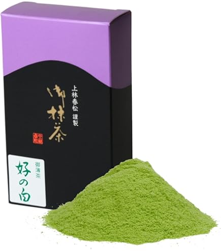 Amazon | 上林春松本店 抹茶 今日庵坐忘斎宗匠御好 五雲の白 20gケース