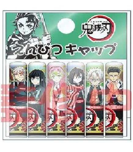鬼滅の刃柱9人+3人えんぴつキャップ