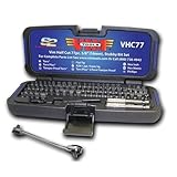 VIM Tools VHC77 '77-Piece' Half Cut Stubby Bit Set [並行輸入品]
