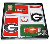 Georgia Bulldogs Haddadアクセサリー5 Piece Infantベビーギフトセット( 3 – 6ヶ月)