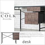 デスク 学習机 机 PCデスク T-コルク オシャレなデスク 幅120 奥行55 広め