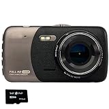 Topepop Car DVR Vehicle Car Camera 1080p Full HD Dash Cam Driving Recorder WDR with G-Sensor Night V