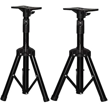 スピーカースタンドカバー 1枚 三脚 ブラック 伸縮 簡単 マジック Amazon | Glide Gear SPA 100アダプター – スピーカースタンドを