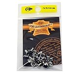 クラフト社 手芸パーツ 11002-0 片面 カシメ 小 ニッケル 鉄 KSF60610078