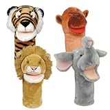 Get Ready Kids Bigmouth Zoo Puppet Set by Get Ready Kids [並行輸入品]