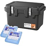 【40L:55時間保冷】【20L:40時間保冷】アイリスオーヤマクーラーボックス 保冷剤付き(2個) 6面真空断熱パネル 長時間 保冷 ハードタイプ アウトドア レジャー キャンプ HUGEL VITC40A VITC20A