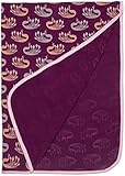 KicKee Pants Swaddling Blanket, Melody Peacock by KicKee Pants