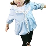 WIN ビー ウインドブレーカー 薄手 キッズ パーカー おしゃれな 女の子に ぴったり キッズ用 トレンチ コート ラッシュガード パーカー 防寒着 長袖 UVカット 日焼け防止 (110cm, ブ