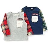 La Chiave(ラ キエーベ) トレーナー (80～130cm) キムラタンの子供服 (53320x53520-163) グレー 80