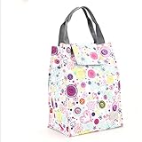 Mutell（TM）女性の防水ハンドバッグストレージトートバッグフードランチピクニックバッグクーラー用大人男性??キッズ女性ポータブルサーマルランチバッグ