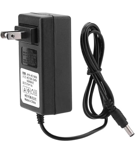 Amazon.co.jp: 21V AC アダプター DC 21V 1A リチウム電池充電器 電源