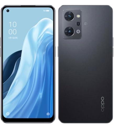 OPPO Reno 7 A 本体、128G スターリーブラック Amazon | SIMフリー AU OPPO Reno7 A OPG04 [ドリームブルー] 6GB+