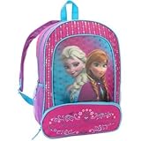 Disney Frozen Elsa and Anna Family Forever 3D Backpack, 16 inch [並行輸入品]