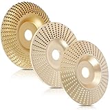 ZBabyXinDZ_JP 3pcs 木工用アングルグラインダー研磨ディスク グラインドディスク ディスクグラインダー 替刃 木工 高硬度 木工 加工(10cm*1 9.8cm*2)