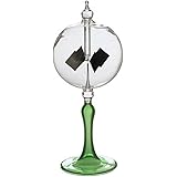 Scigeek ラジオメーター ソーラー風車 Solar Radiometer 永久機関 ホーム＆オフィスデスクの装飾品 Lサイズ (緑)