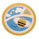 食器/食器セットの餌ベビー/キッズ幼児は分割プレート-03