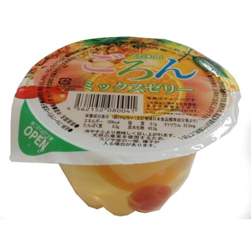 サンスターティアンドティ くだものごろん ミックスゼリー