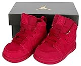 NIKE JORDAN 【ナイキ ジョーダン JORDAN 1 RETRO HIGH BT ベイビー シューズ 705304-603 US4c /10cm ジムレッド】