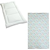 お昼寝用 ヌード敷布団＆敷カバー2点セット 《KIKIサックス》(園児用 洗える敷ふとん)【日本製】